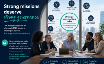 Across the UK charity sector the conversation is changing