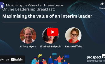 Maximising the Value of an Interim Leader